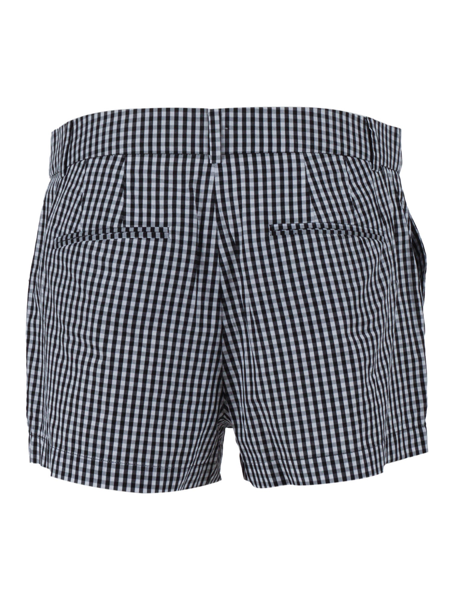 GISELE SHORT Blue Cotton Bermuda