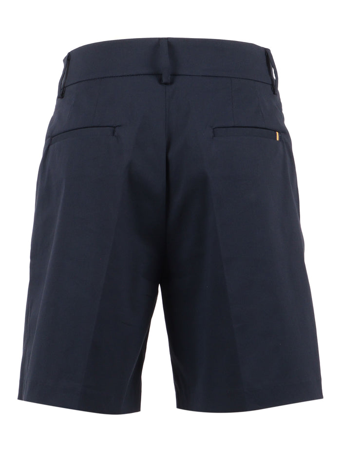 NIVE TWILL TECH PANTS Blue Cotton Polyester Polyurethane