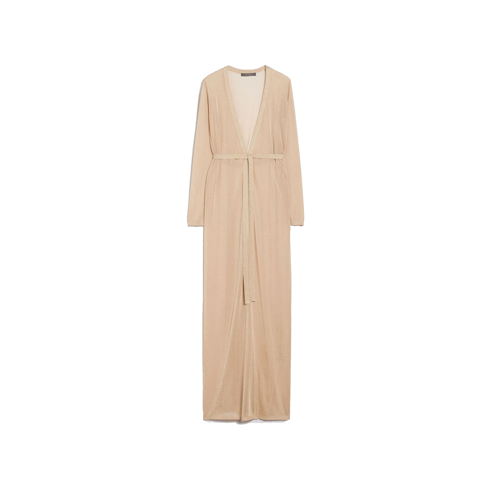 Lurex Robby Cardigan Beige Metal Fibre Viscose
