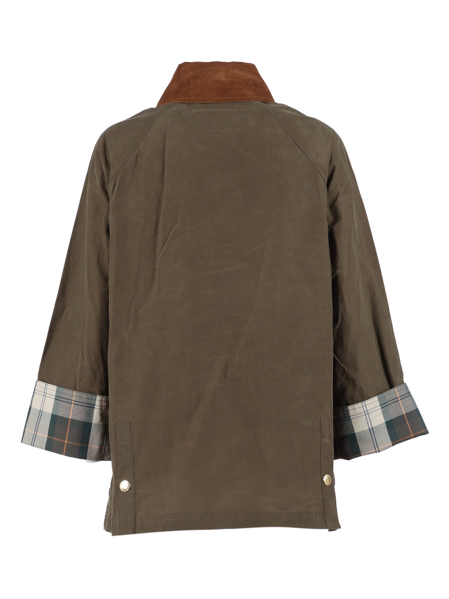 Icons Bedale Showerproof Green Cotton Polyamide Heavy Jacket