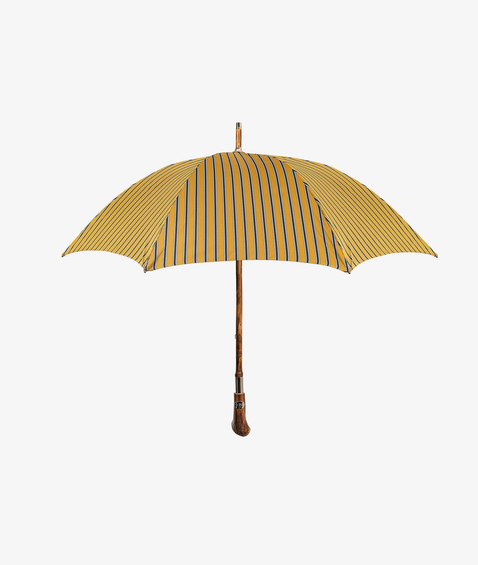 Umbrella Pic Nic Yellow Chestnut Handle