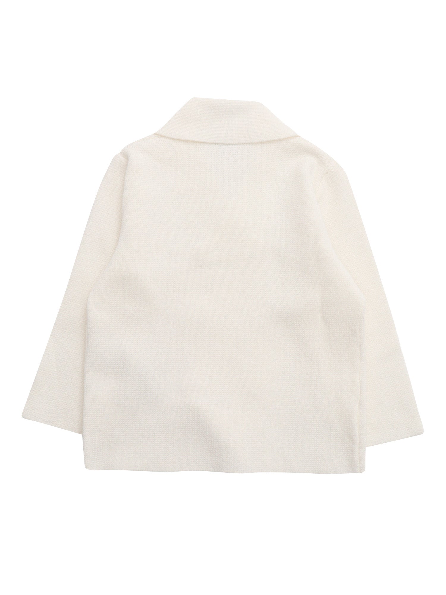 SWEATER White Cotton Crewneck
