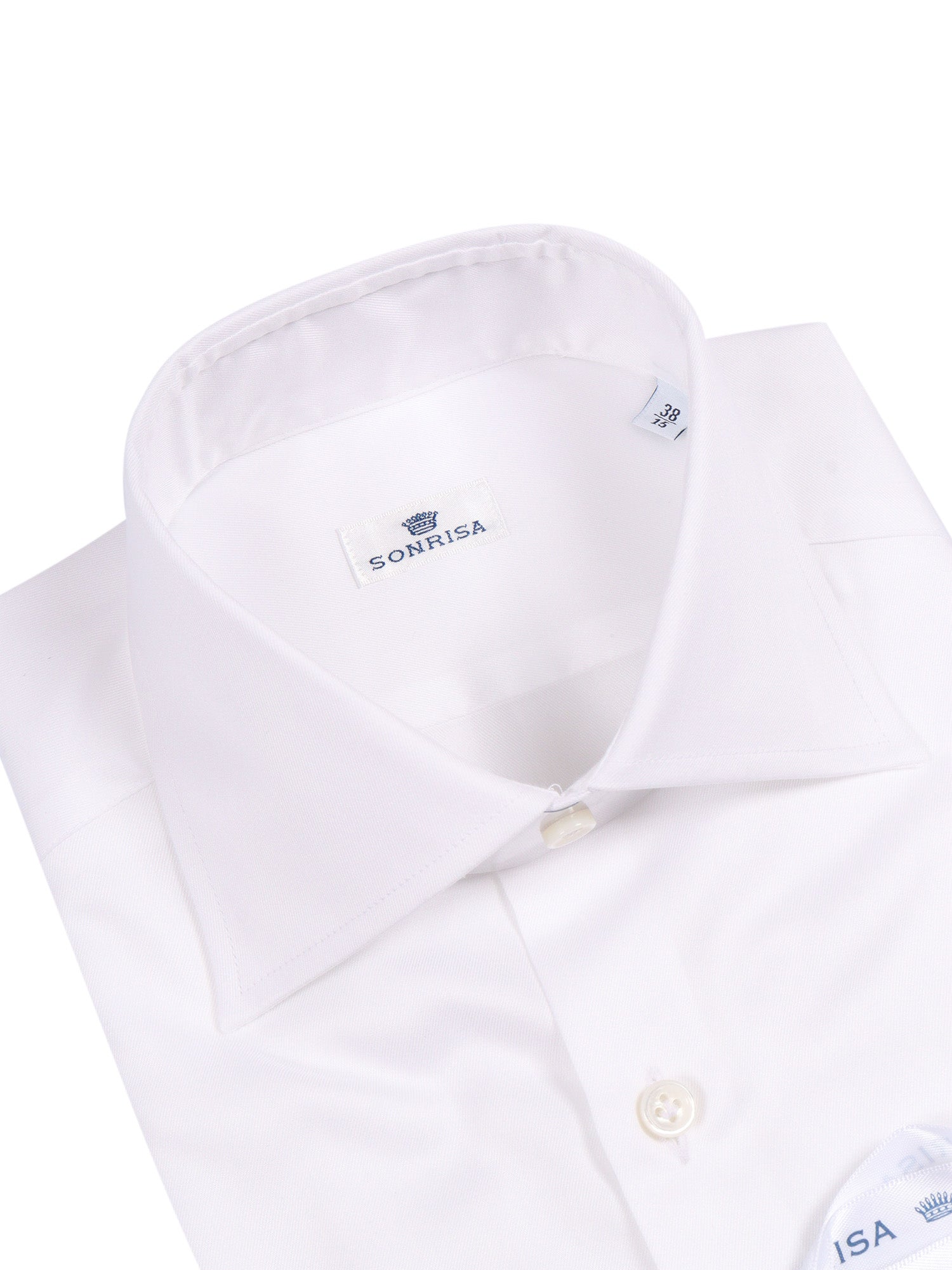 Mens Shirt White Cotton