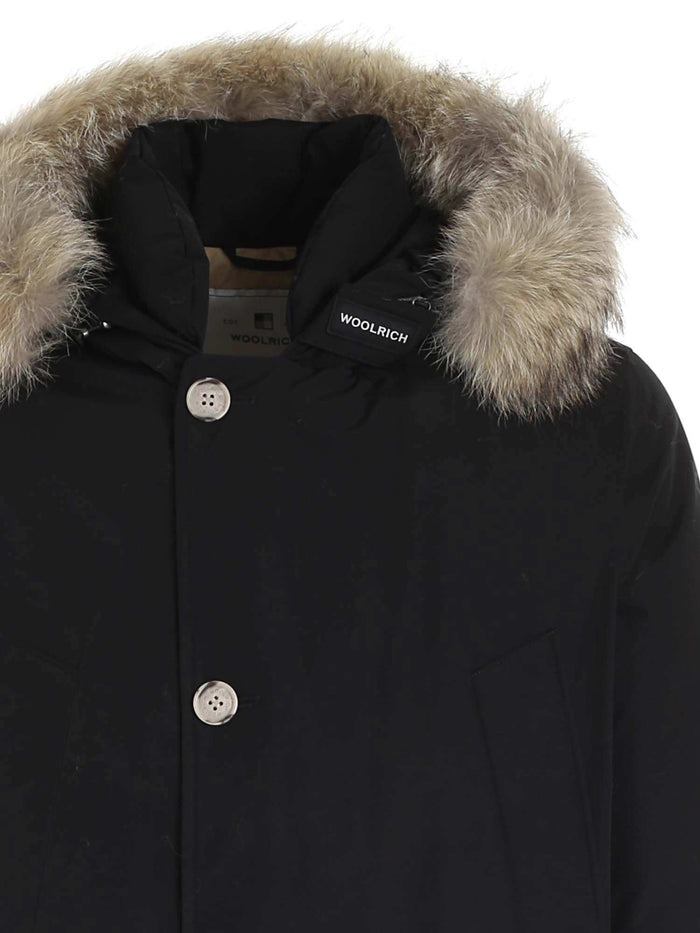 Woolrich Artic Anorak Black Polyester Jacket
