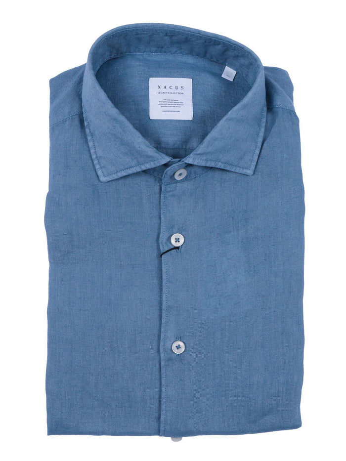Shirt Blue Linen