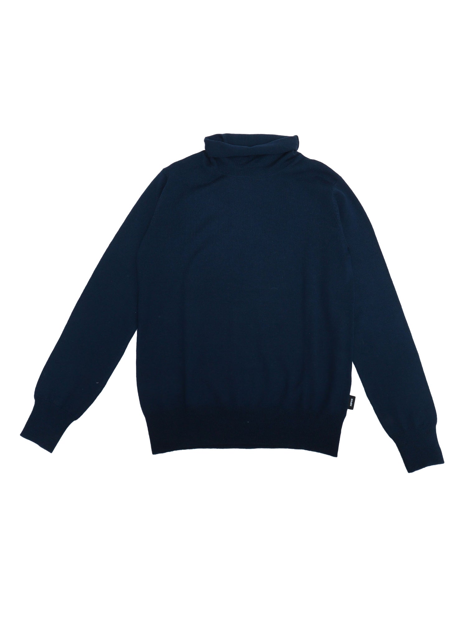 Sweater Blue Wool Crewneck