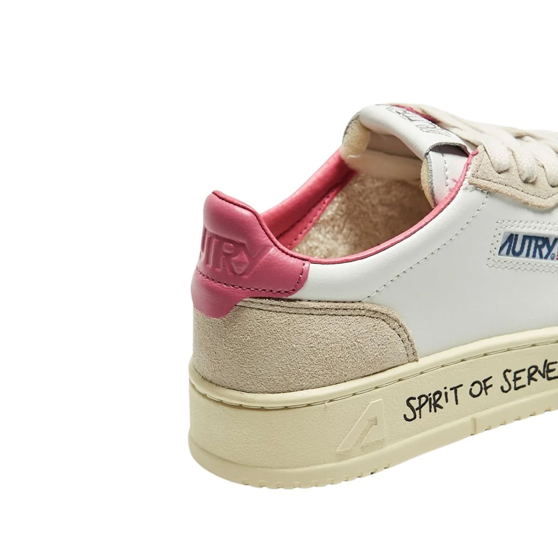 Autry Medalist Leather Sneakers White