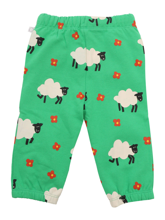 Joggers Green Cotton Jogging Pant