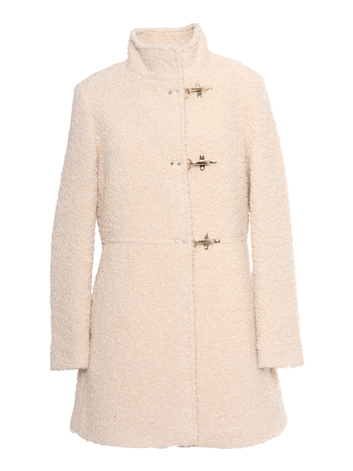 Virginia 3 Hooks Coats White