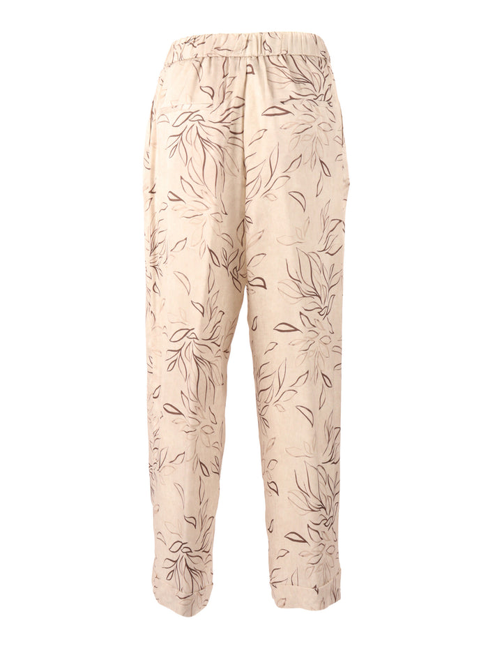 WOMAN TROUSERS Beige Pant
