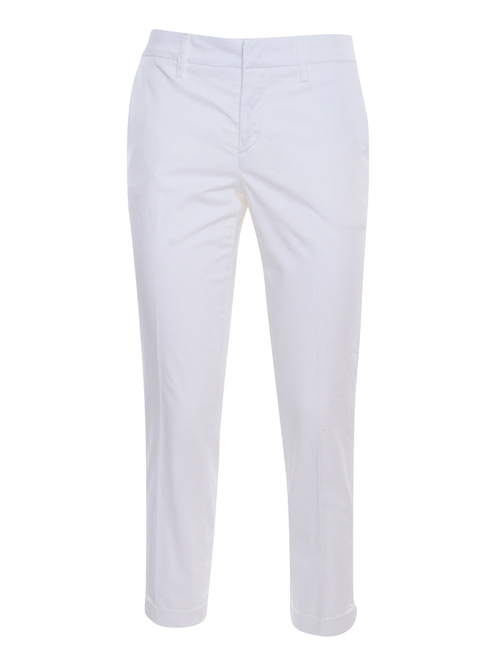 White pants Cotton Elastan Skinny Jeans