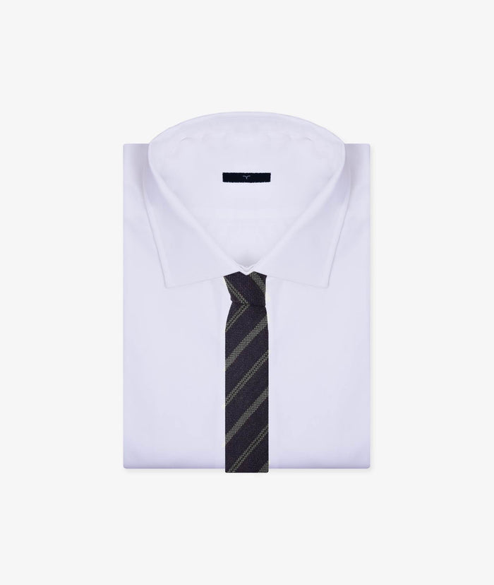 Regimental Tie Gray