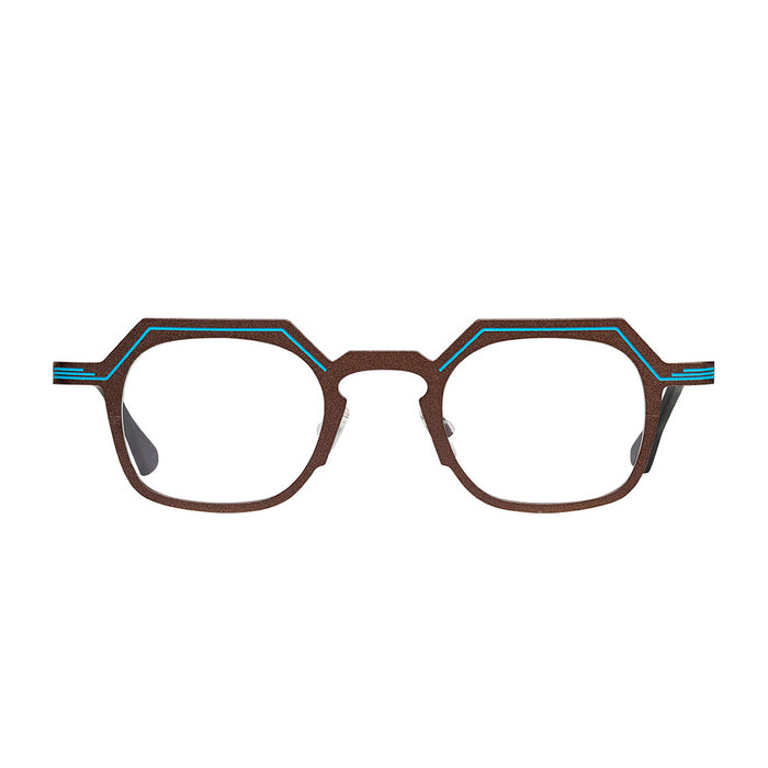Delta 1410 Marrone Titanium Occhiali Vista