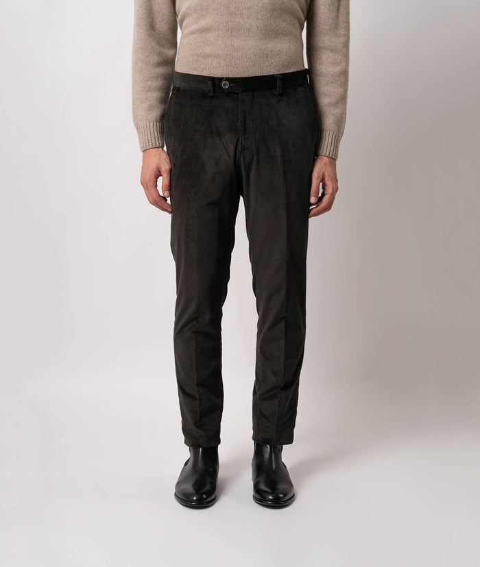 Velvet Trousers Cortina Lightblue Sportswear