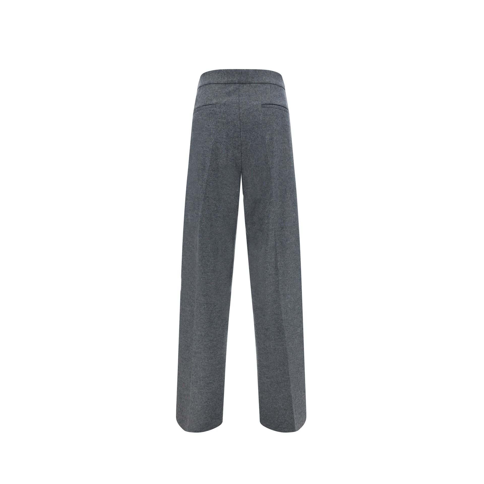 Jil Sander Wool Classic Pants Gray