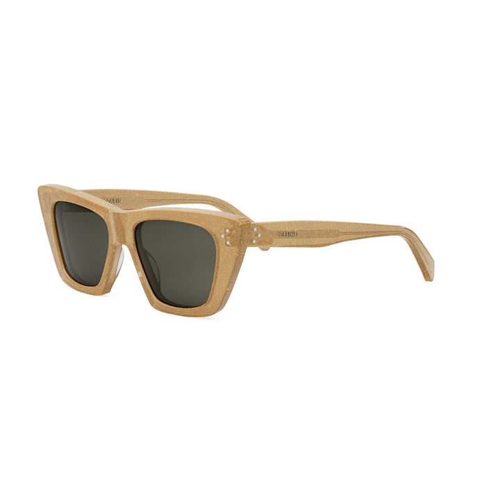 CL40187I 59A Beige Acetate Occhiali Sole