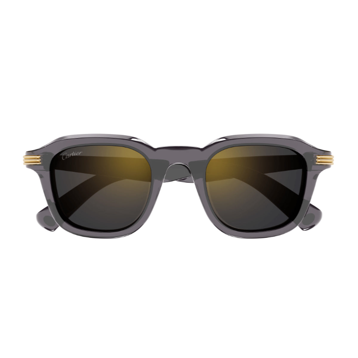 Cartier CT0536S Première de 003 Grey Grigio Acetate Occhiali Da Sole