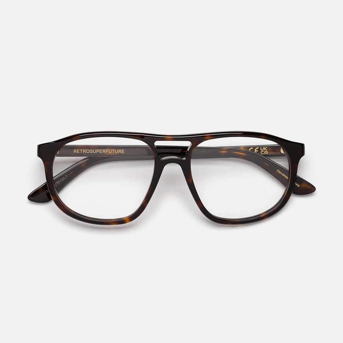 Retrosuperfuture NUMERO 127 HAVANA Marrone Acetate Occhiali Da Vista