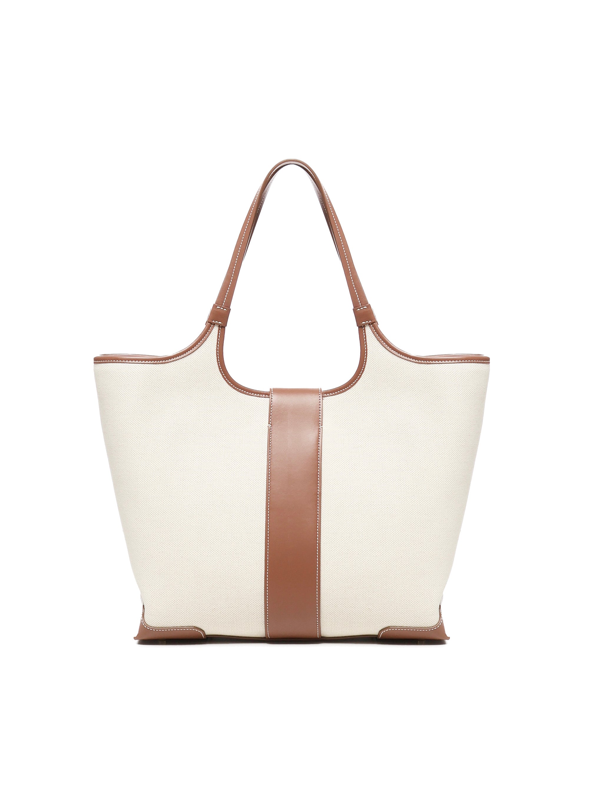 Roger Vivier Bags Cream/camel Calfskin/canvas