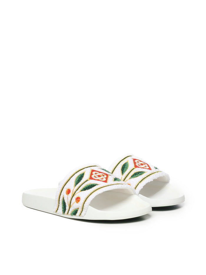 Casablanca Sandals White Polyester