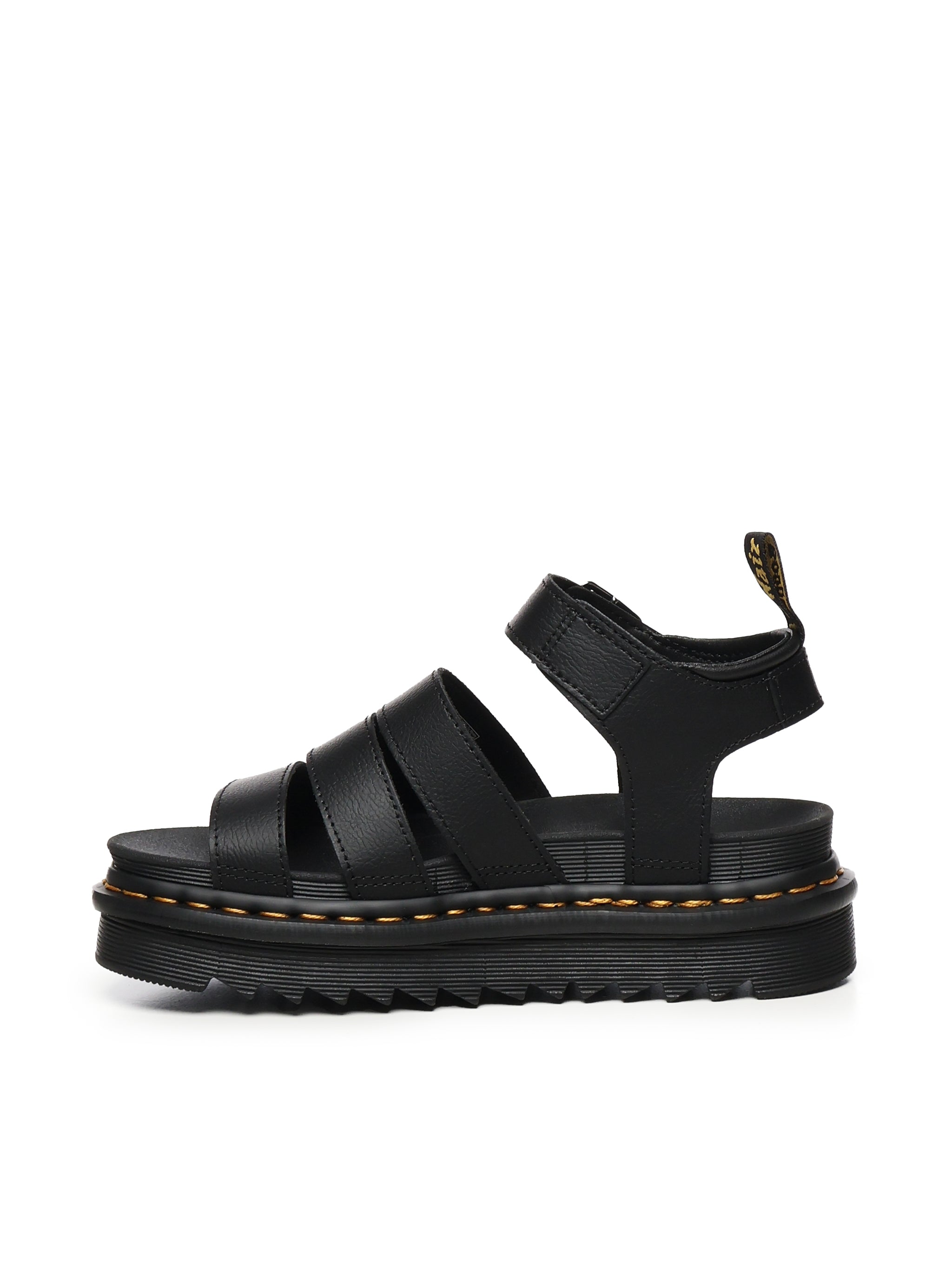 Dr. Martens Sandals Black Cowskin