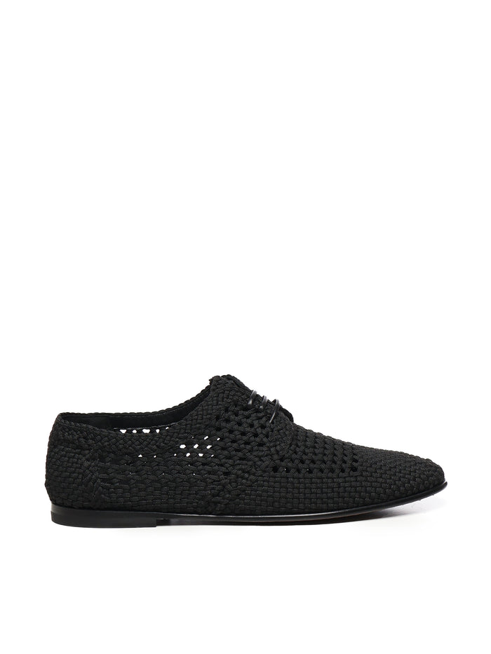 Dolce & Gabbana Flat shoes Black Viscose