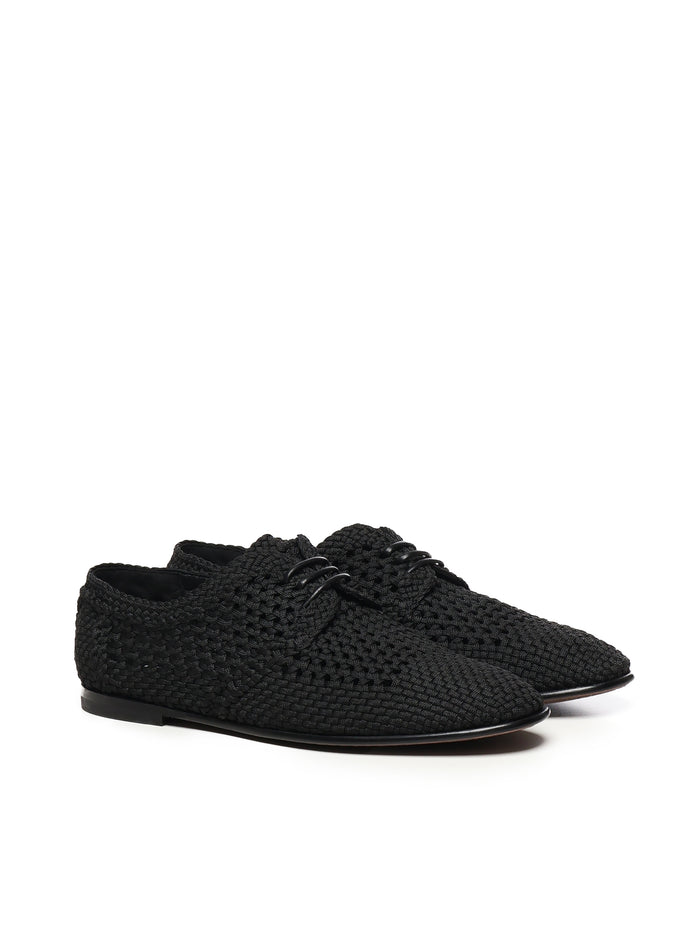 Dolce & Gabbana Flat shoes Black Viscose