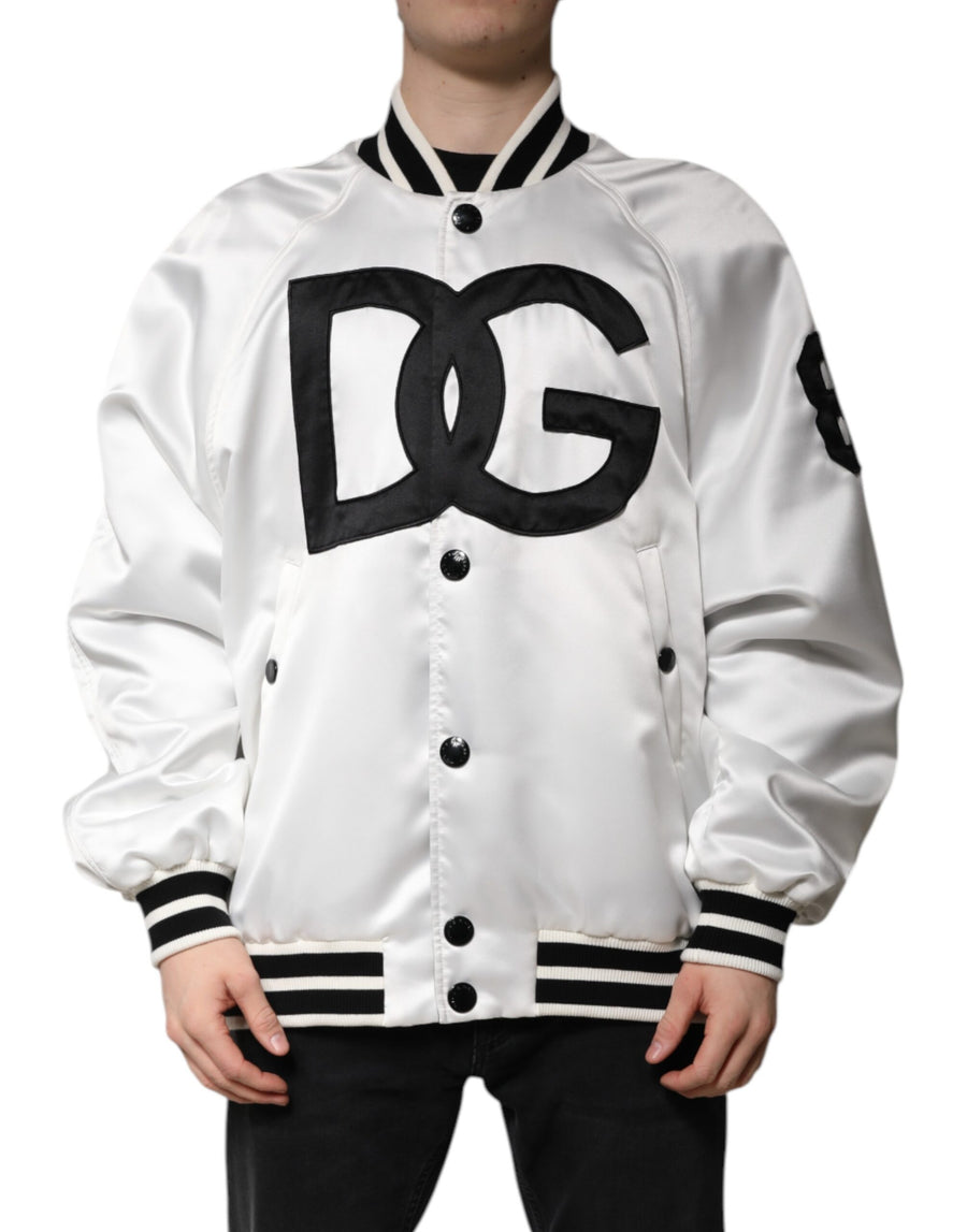 Dolce & Gabbana 100% Polyester jacket in white