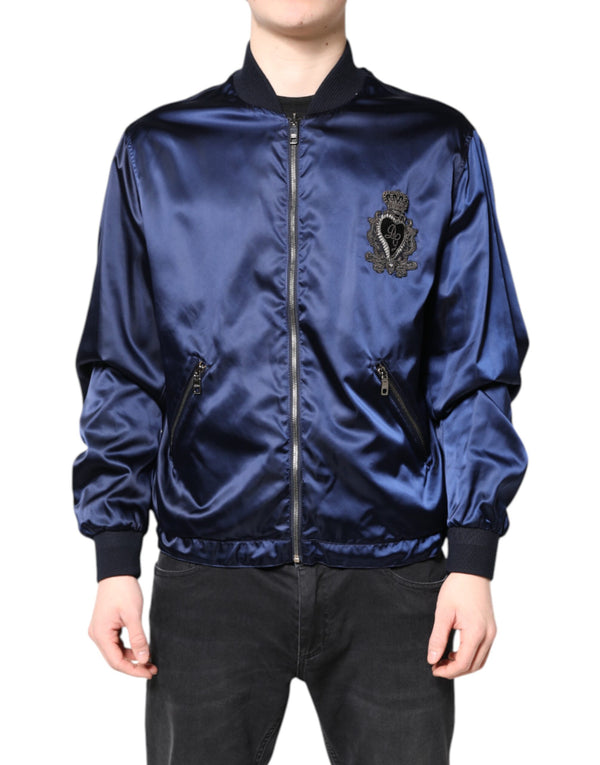 Dolce & Gabbana 100% Nylon jacket in blue