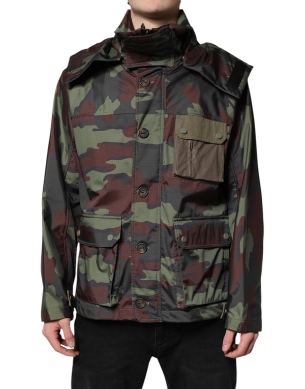 Dolce & Gabbana 86% Polyester jacket in multicolor