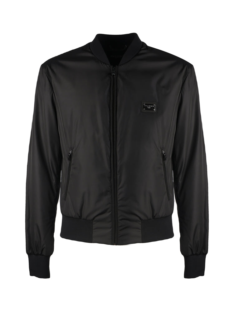Dolce & Gabbana Coats Black Polyamide