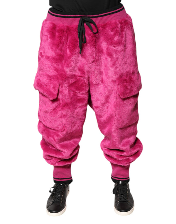 Dolce & Gabbana 82% Acrylic 18% Polyester joggers in pink