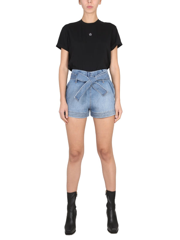 Cotton Shorts Blue