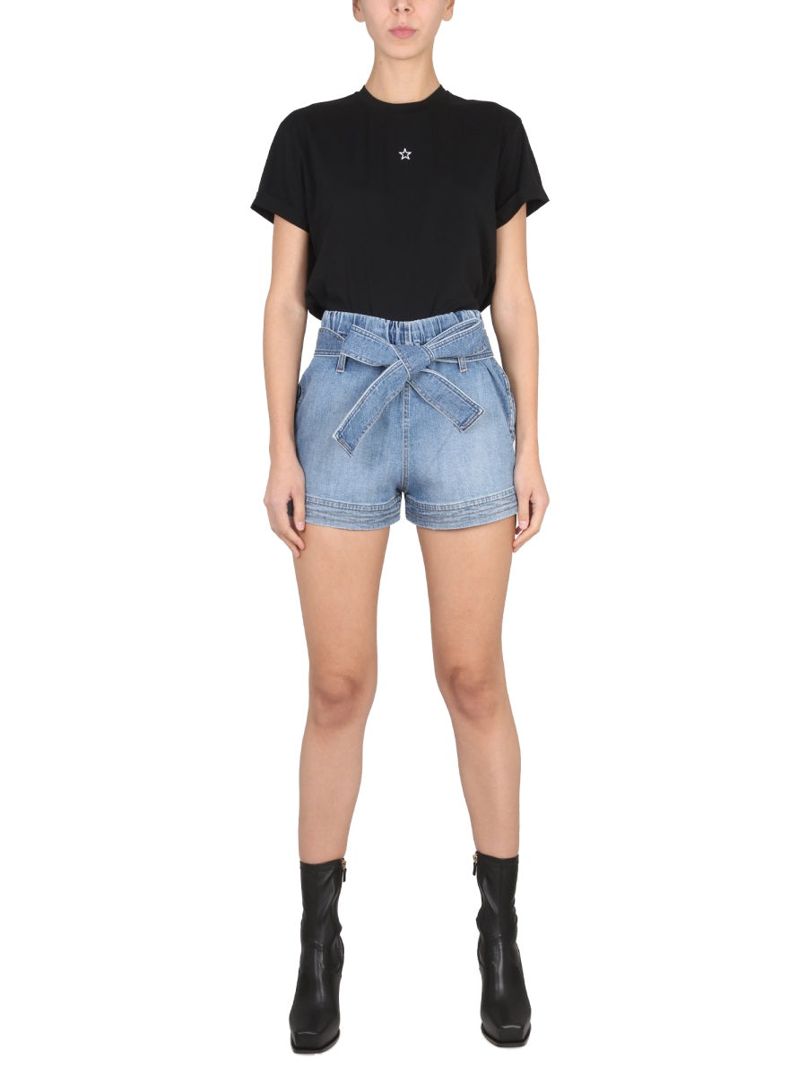 Cotton Shorts Blue