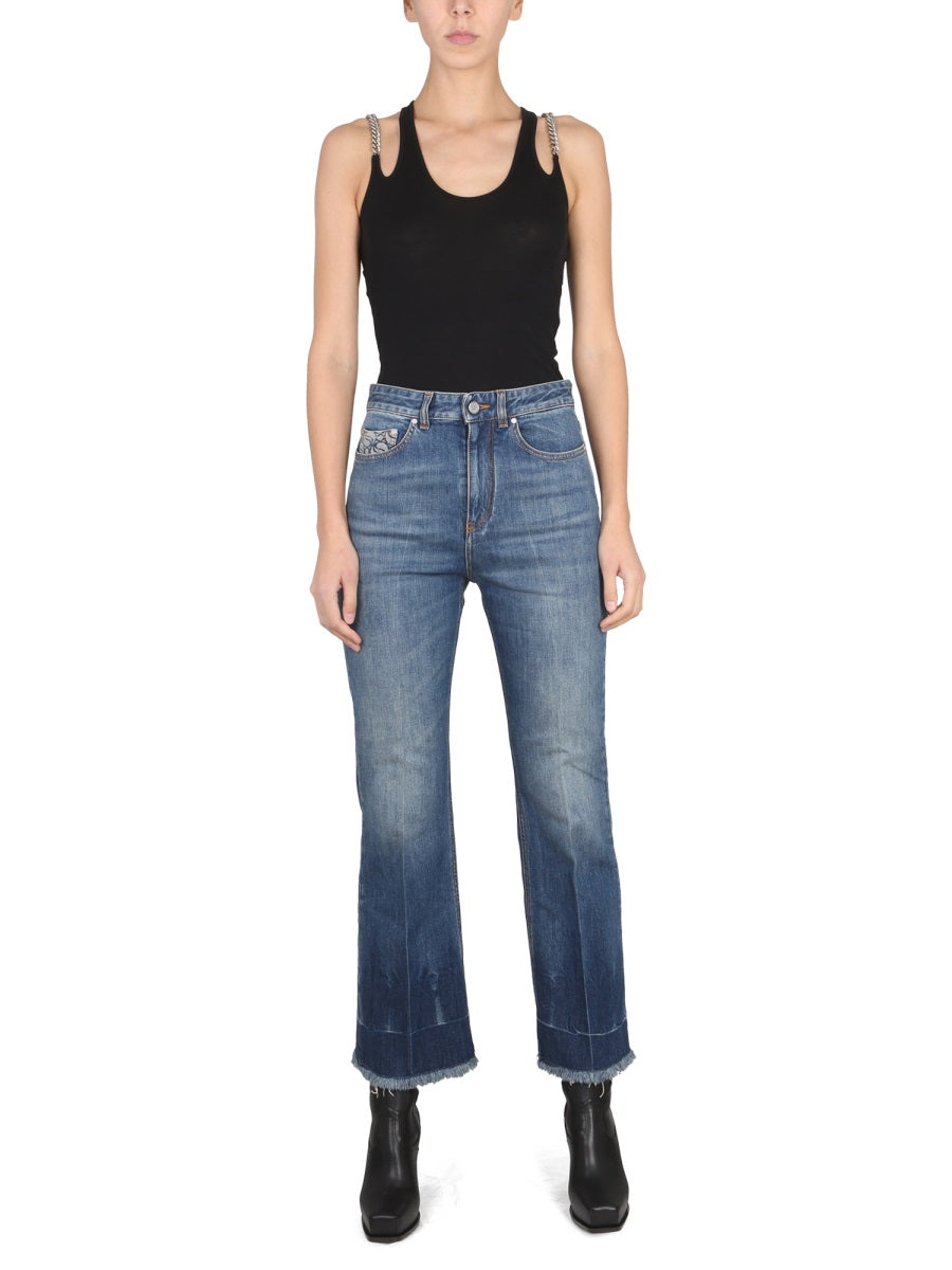Denim Jeans Blue Cotton
