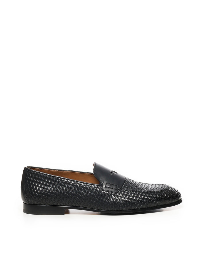 Doucals Flat Shoes Black Calfskin