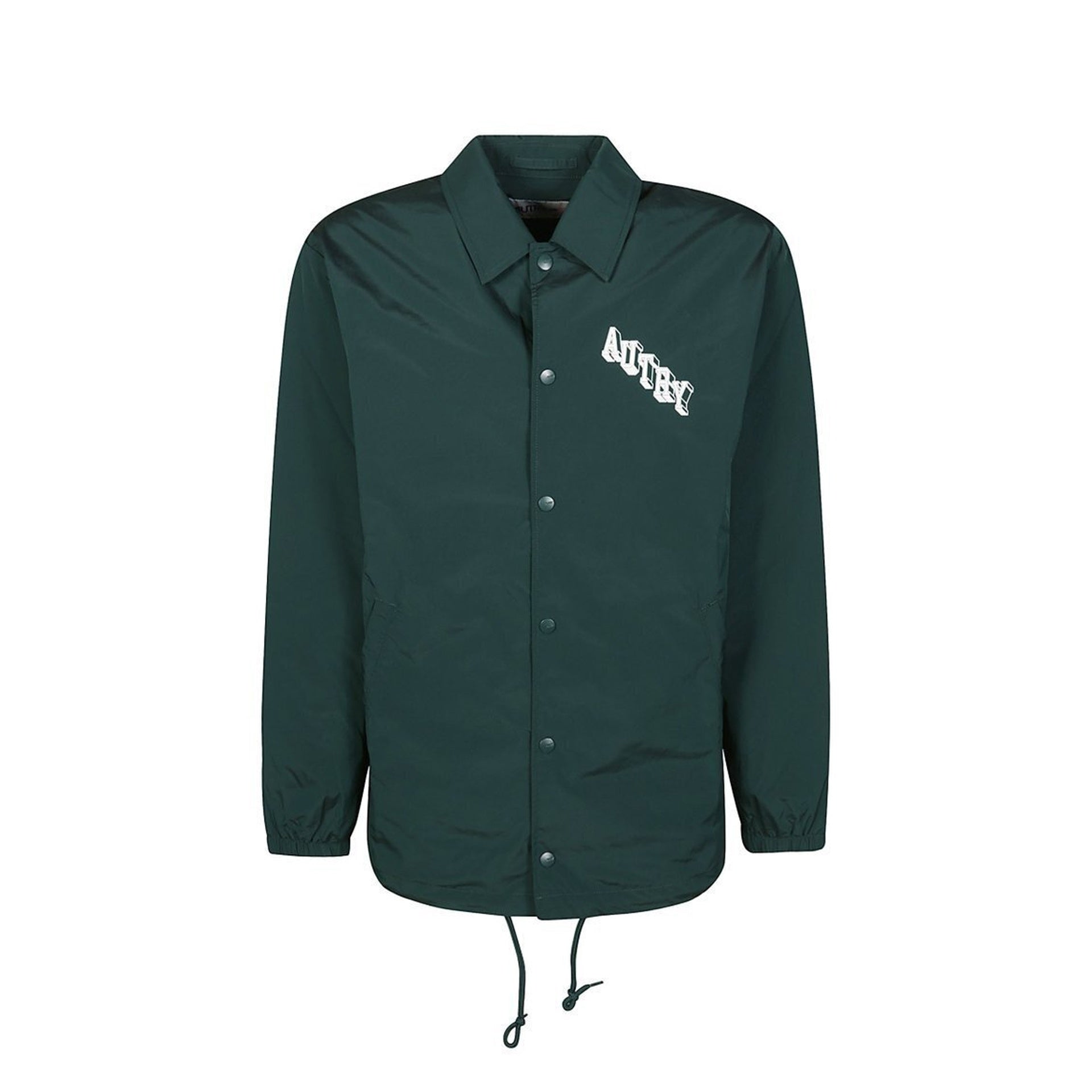 Autry Logo Jacket Green Polyester