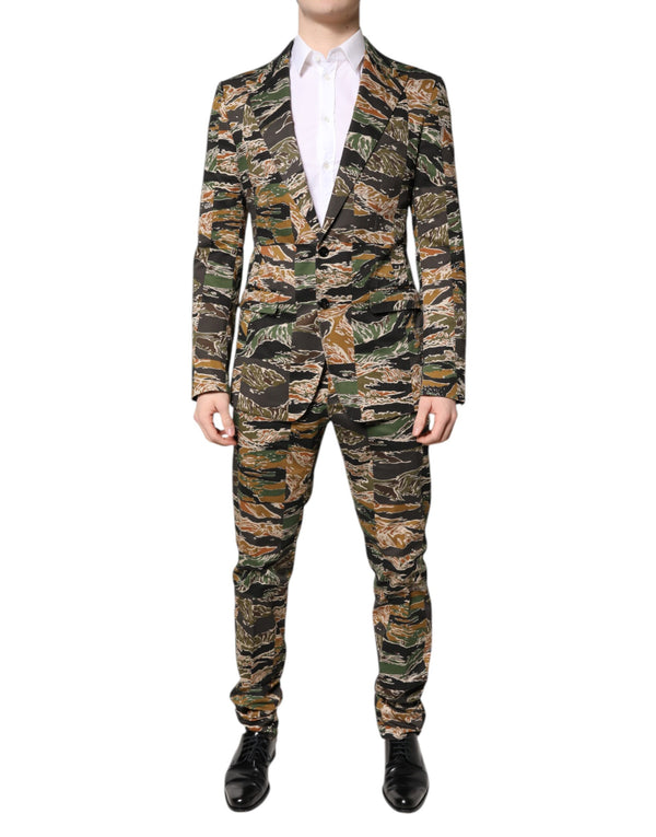 Dolce & Gabbana 95% Cotton 5% Elastane pant suit in multicolor