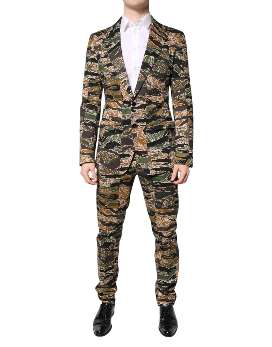 Dolce & Gabbana 95% Cotton 5% Elastane pant suit in multicolor