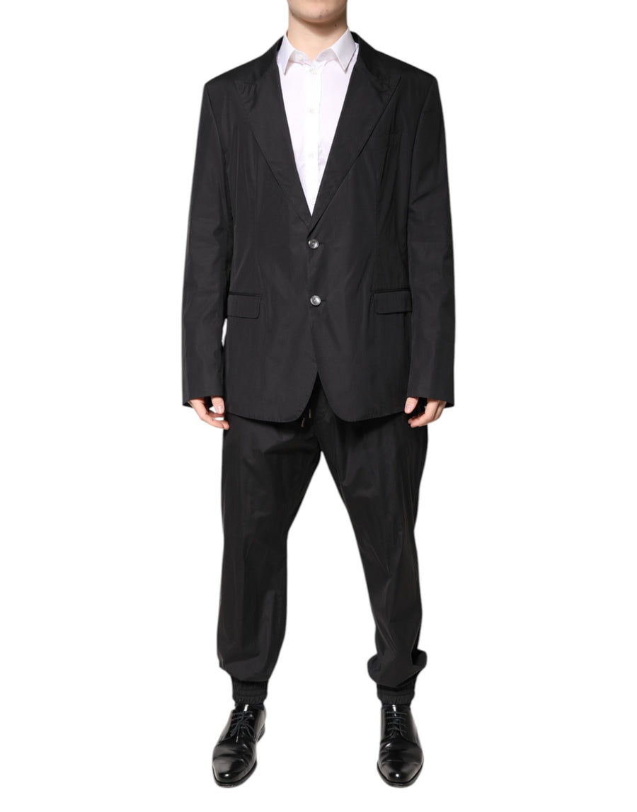 Dolce & Gabbana 100% Cotton (exterior) pant suit in black
