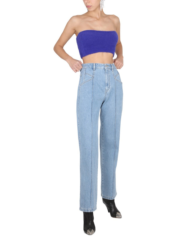 Nadege Jeans Azure Cotton