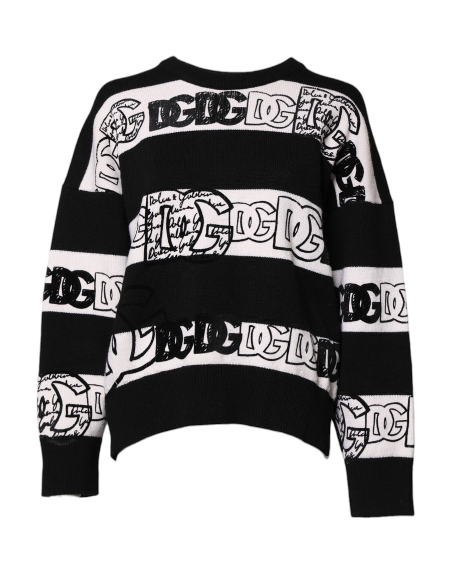 Dolce & Gabbana 100% Cashmere sweater in black
