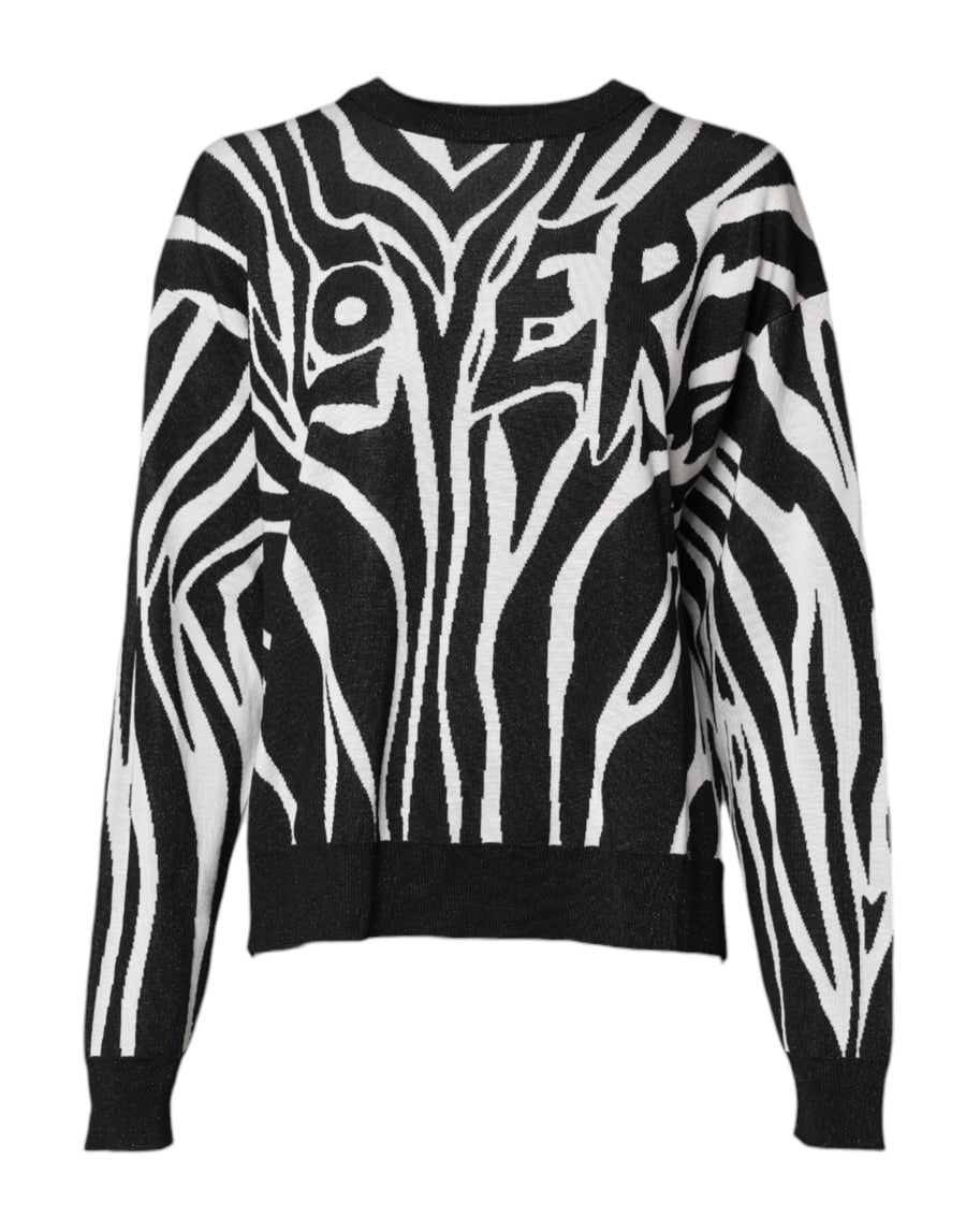 Dolce & Gabbana 45% Silk sweater in black