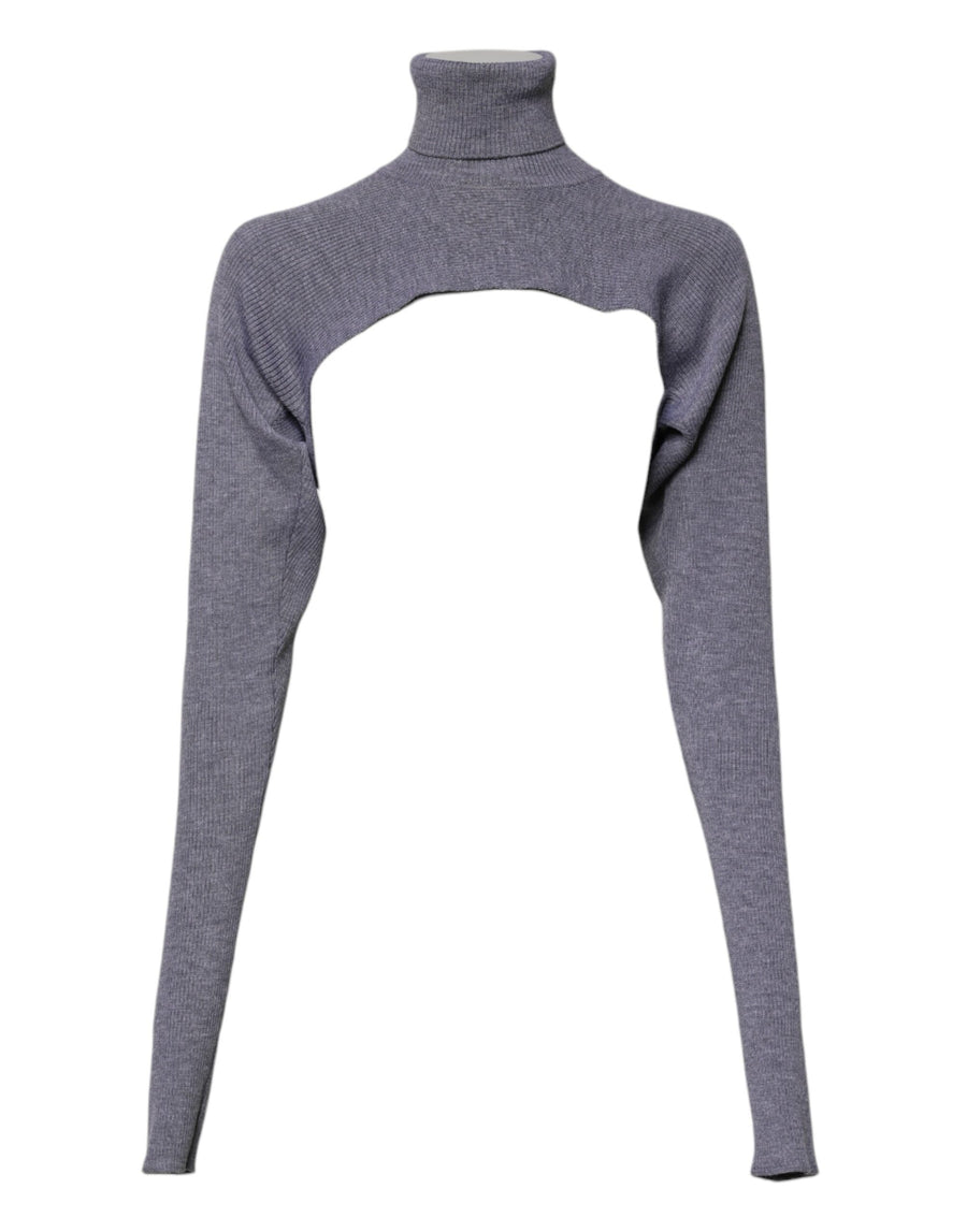 Dolce & Gabbana 100% Virgin Wool sweater in gray
