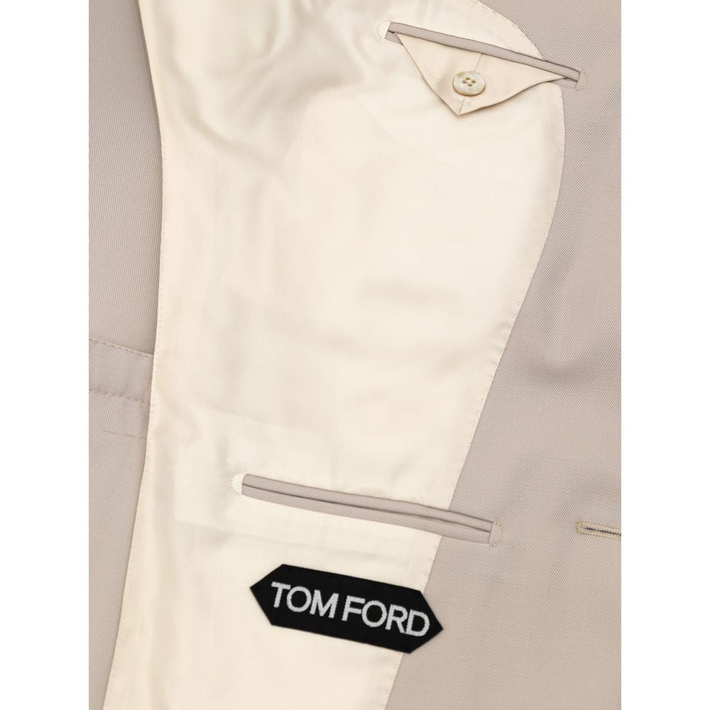 Tom Ford blazer in beige — view 4