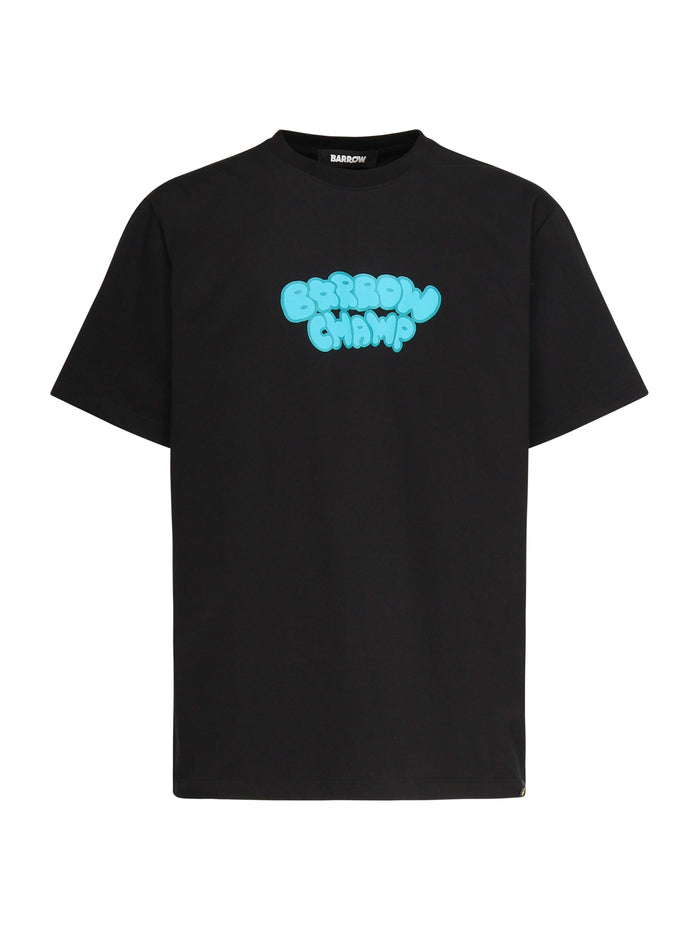 Barrow T-Shirts And Polos Black Cotton