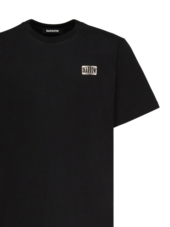 Barrow T-Shirts And Polos Black Cotton