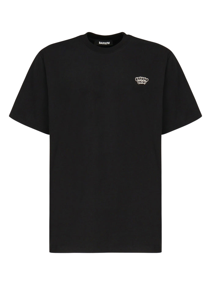 Barrow T-Shirts And Polos Black Cotton