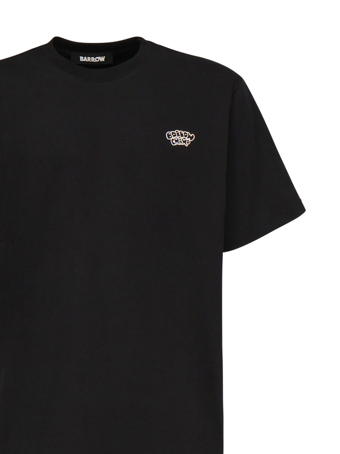 Barrow T-Shirts And Polos Black Cotton