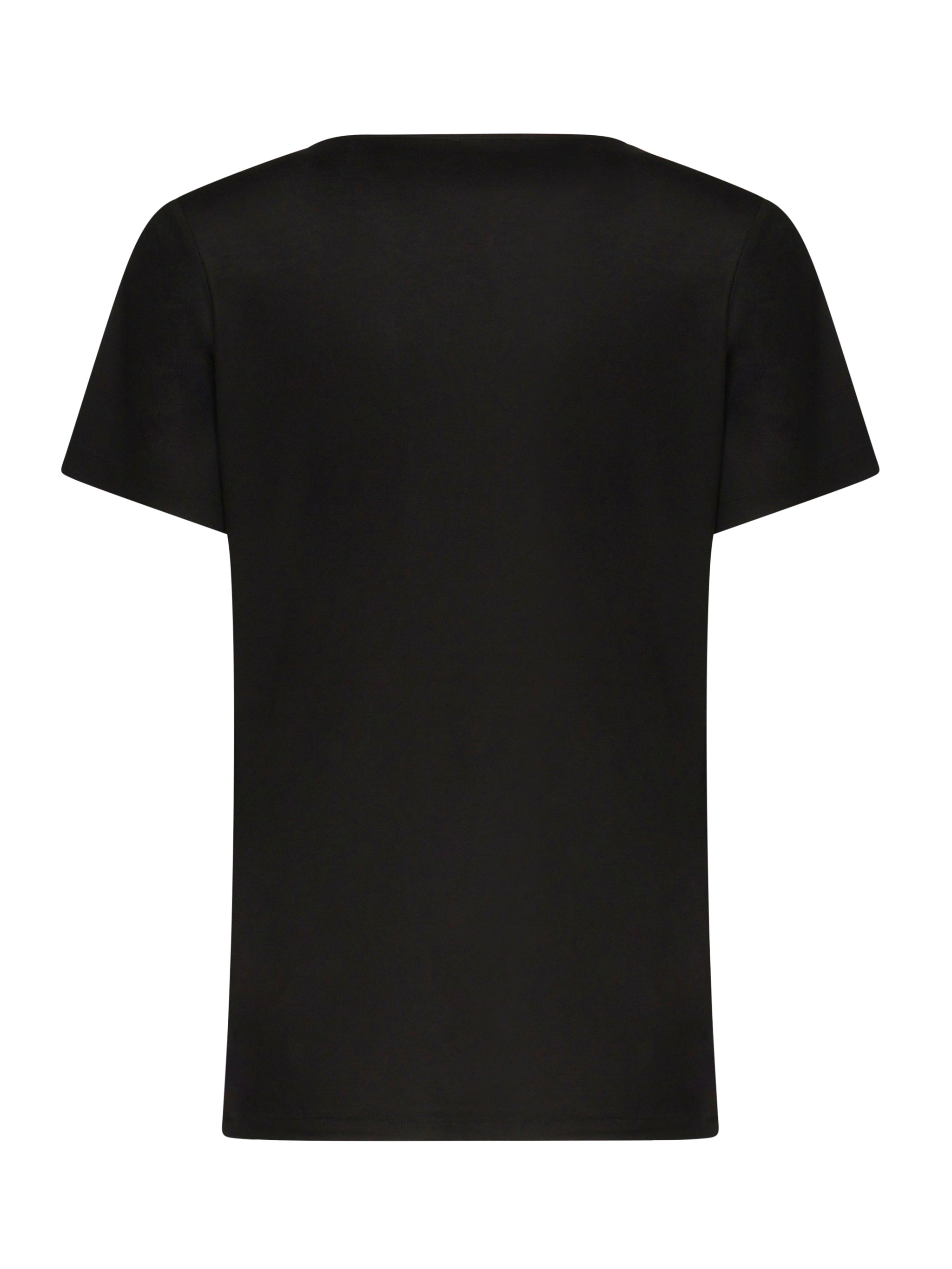 Fay T-shirts and Polos Black Viscose